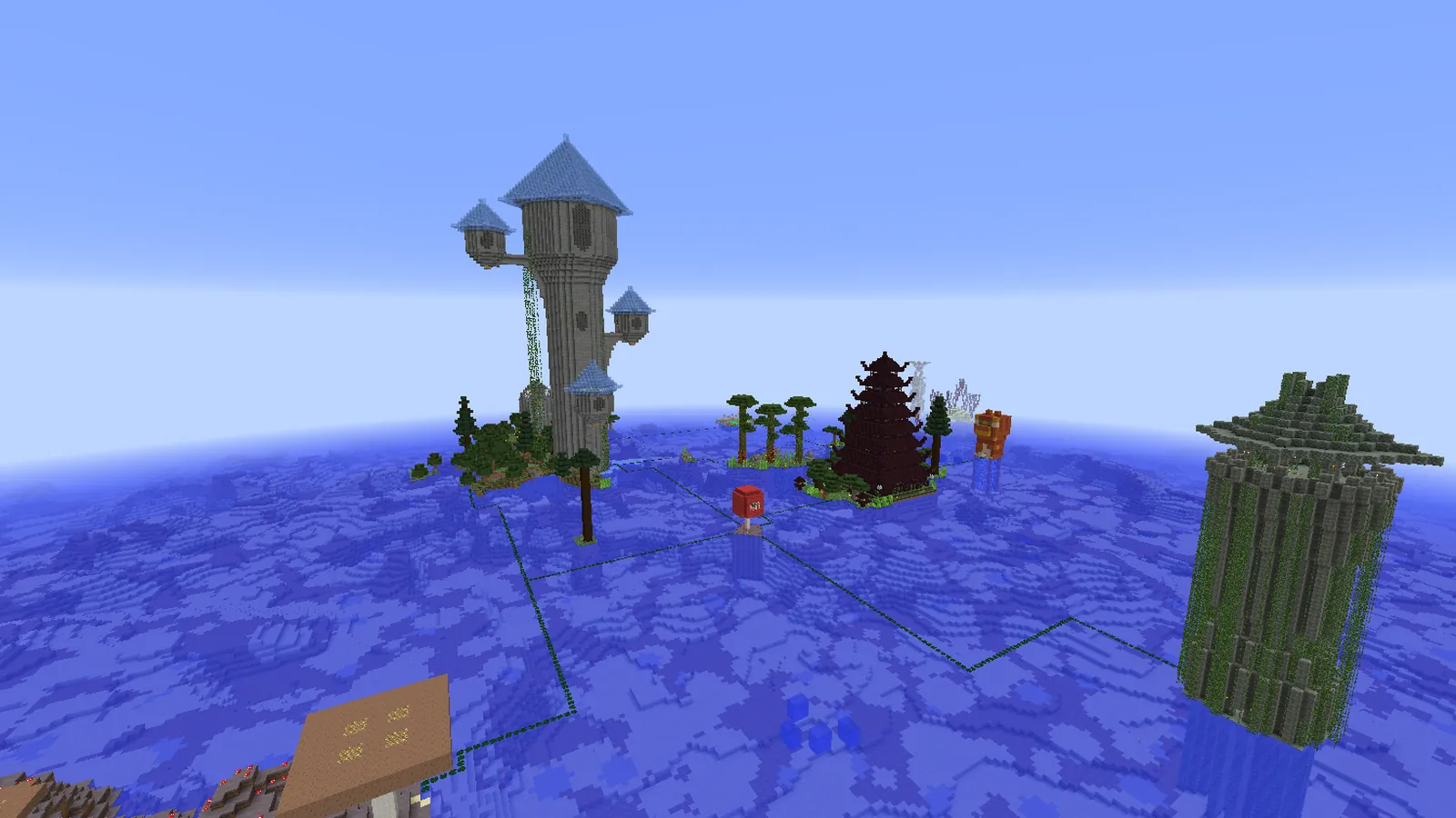 Crystal Islands on 2b2t
