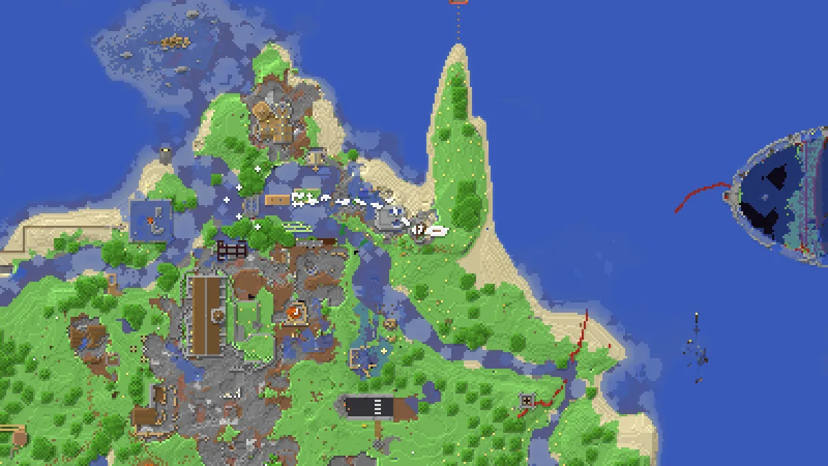 Autistralia ruins on 2b2t