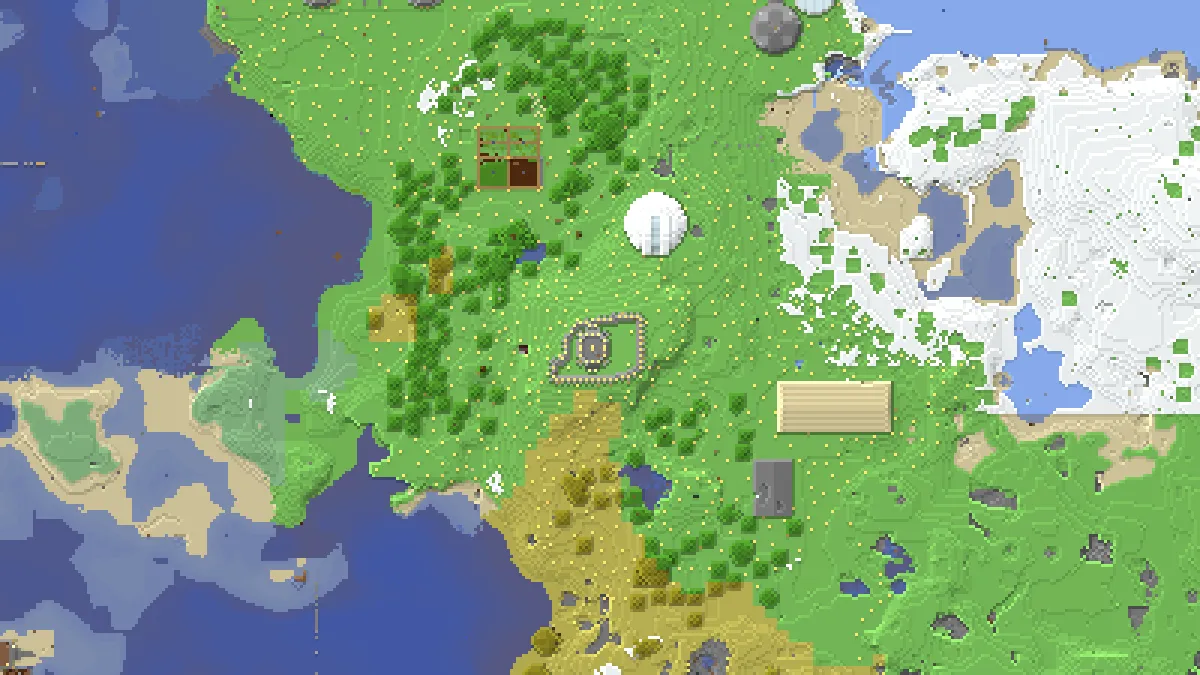 Base Near Spawn on 2b2t