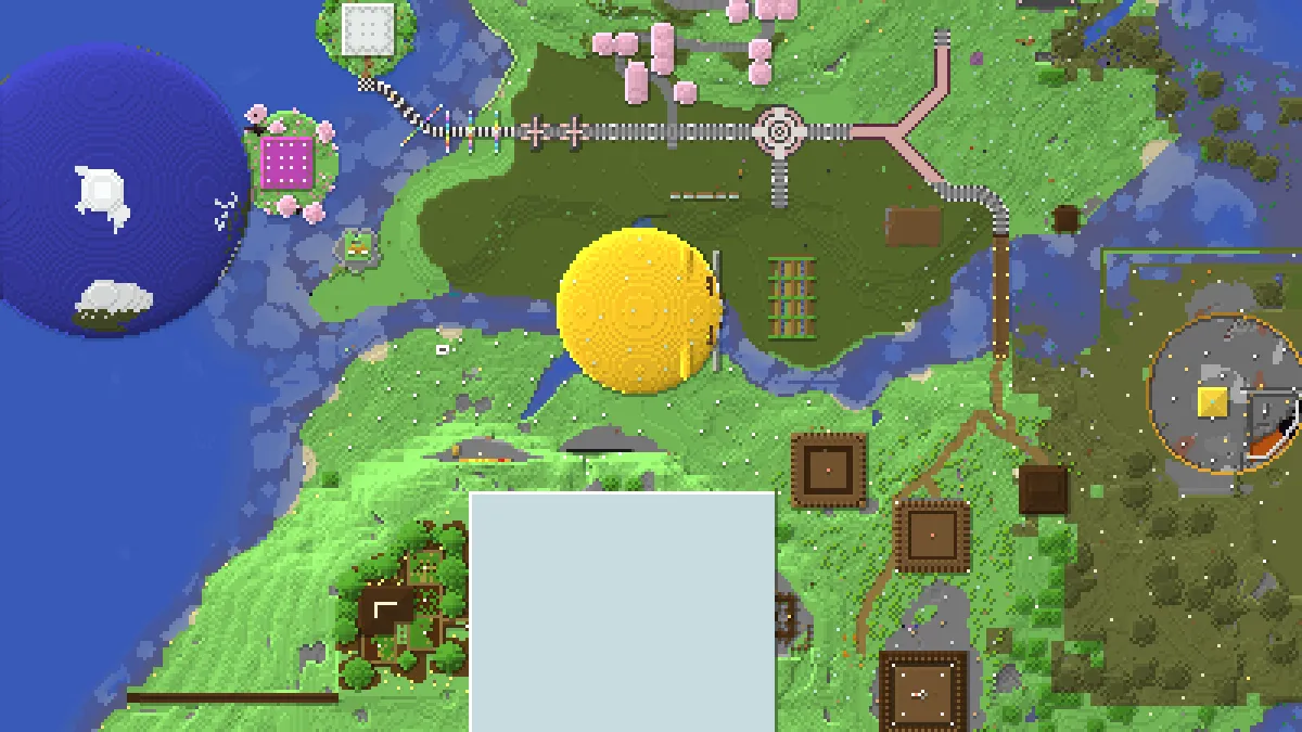Camp Orange on 2b2t