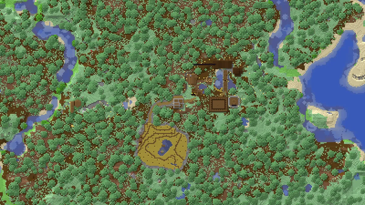Camp Pine Tree on 2b2t