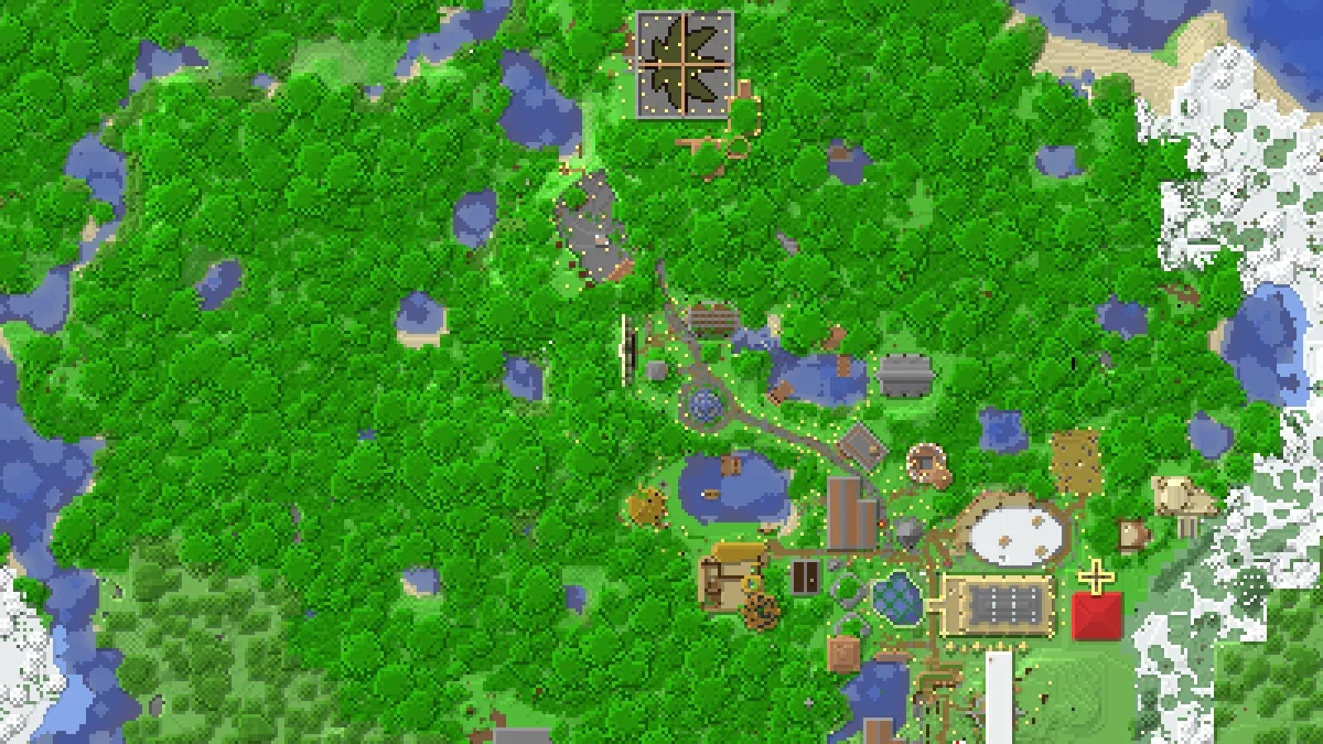 Canopy on 2b2t