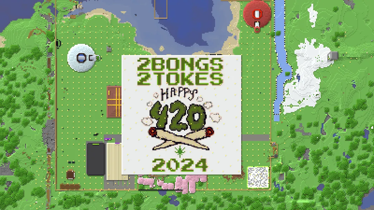 CGIs 420 Party Base on 2b2t
