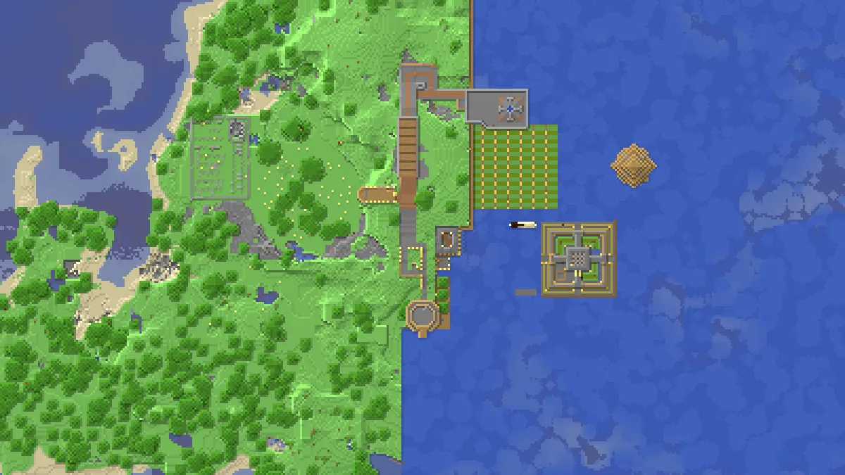 Cliff Resort on 2b2t