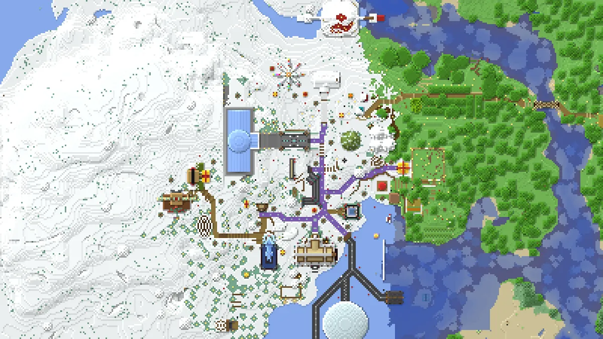 Constantiam Christmas Village on Constantiam