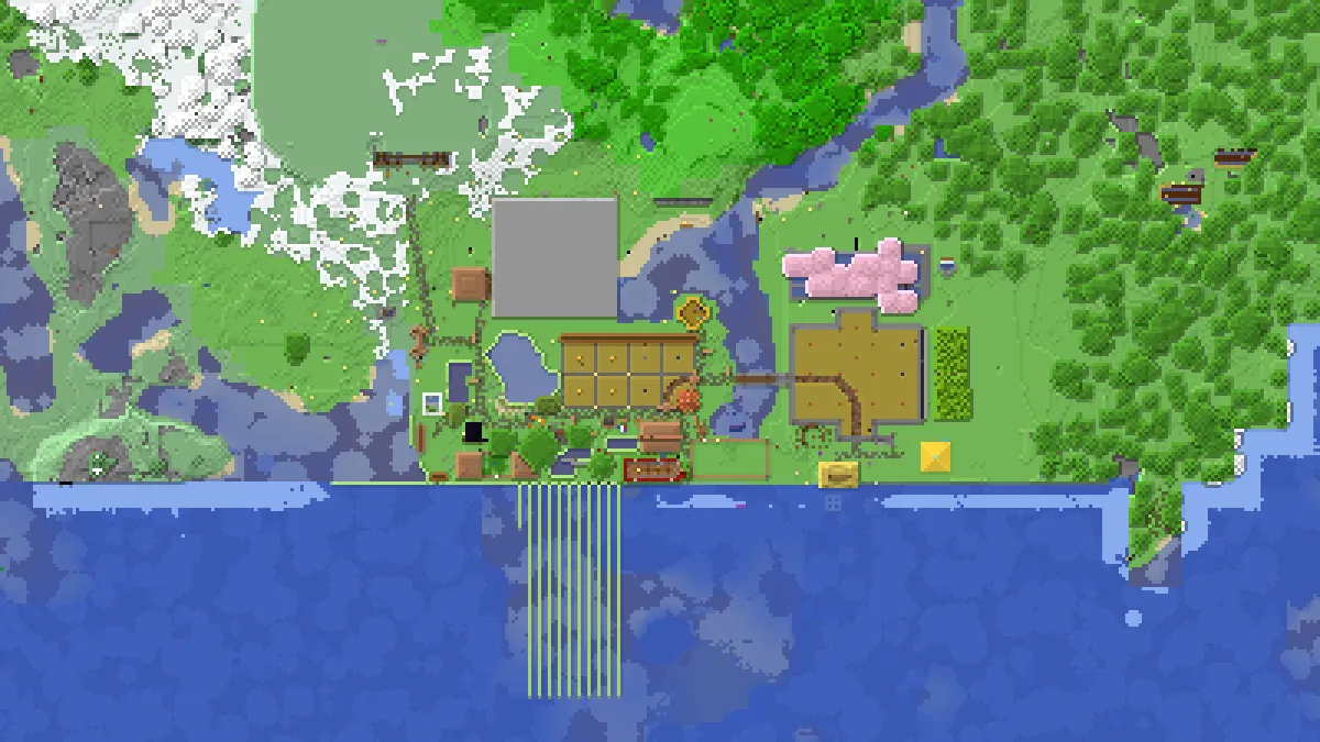 Cookie Shack rebuild on 2b2t