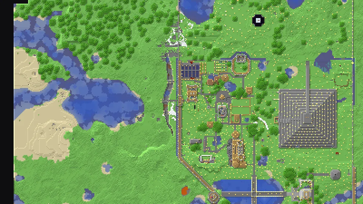 Iacon ruins on 2b2t