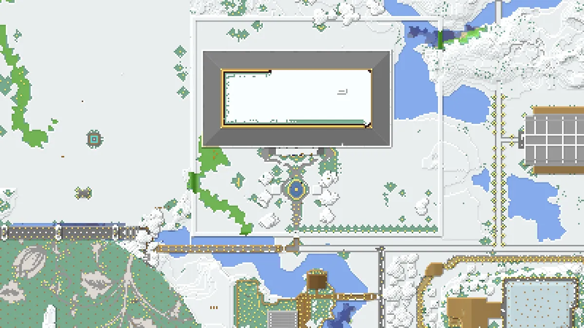 Imperators Base BLU sandstone building on 2b2t