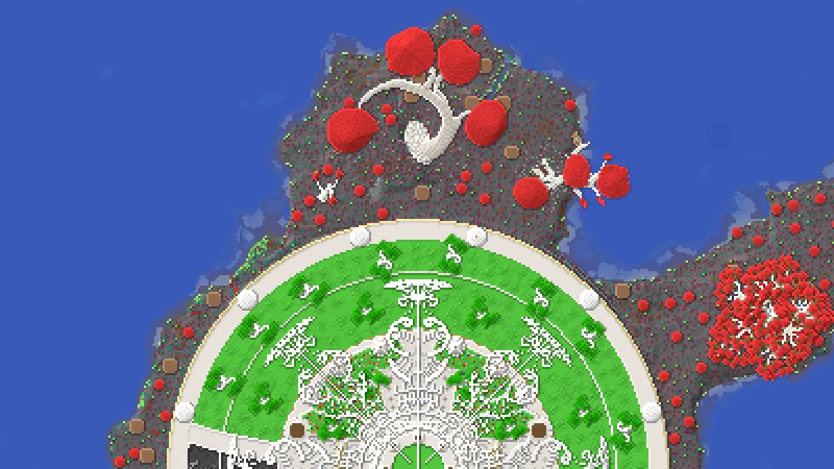 iO Mushroom Island on 2b2t