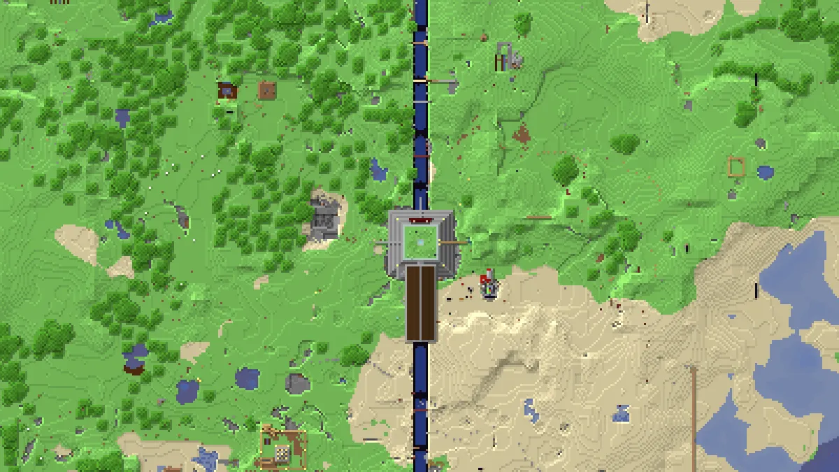 l18w40 TNT Spleef Lodge on 2b2t