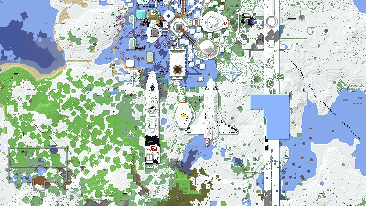 l19w34 Cloud Club lodge on 2b2t