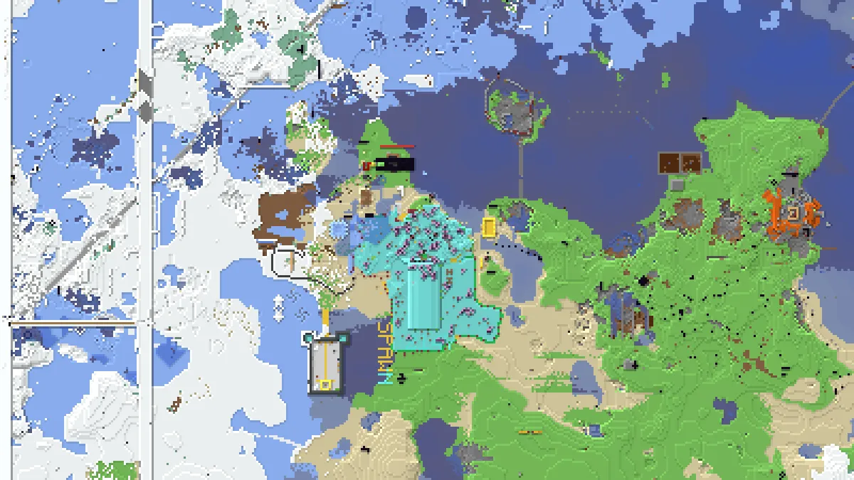 l22w21 Beacon lodge on 2b2t