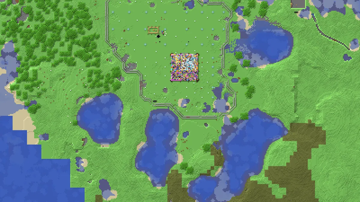 l25w07 Bird Checkerboard on 2b2t
