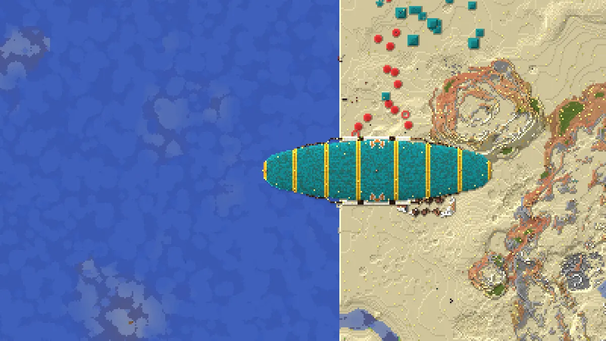 l25w09 Monster Hunter Ship on 2b2t