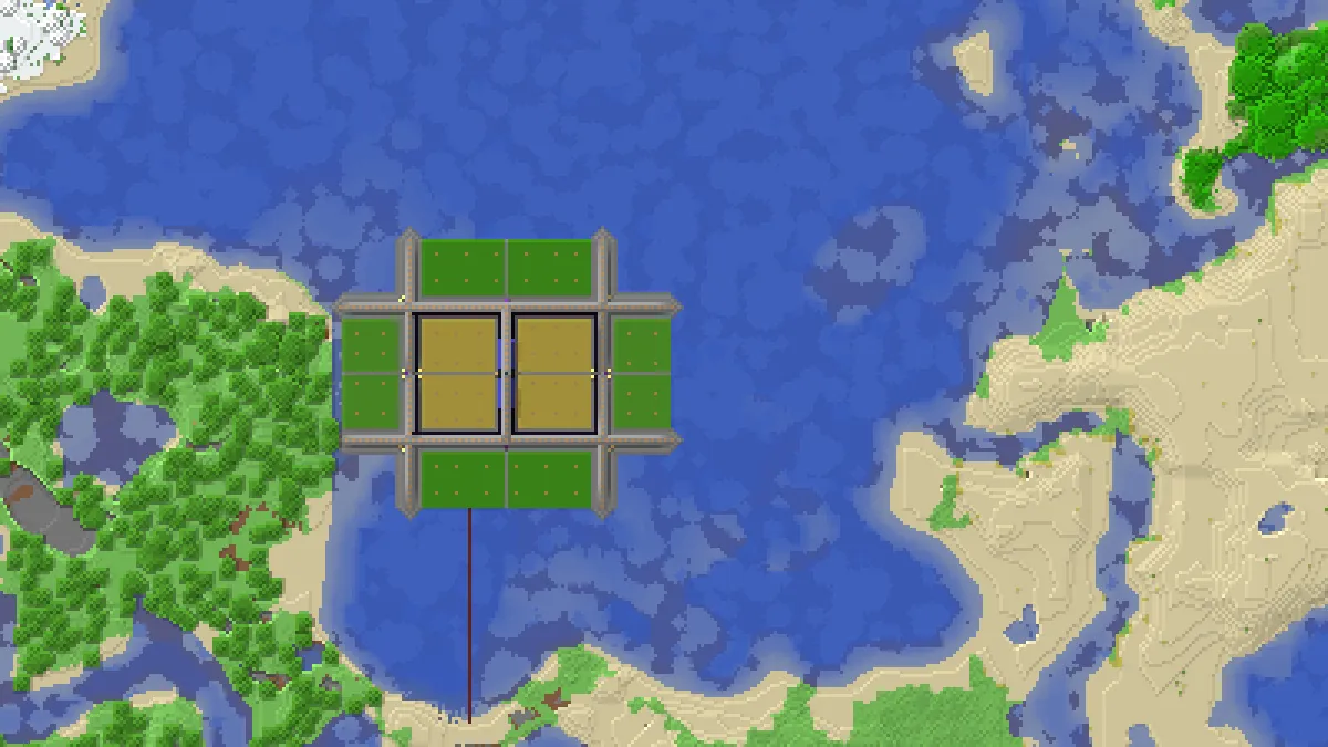 Monad Outpost on 2b2t
