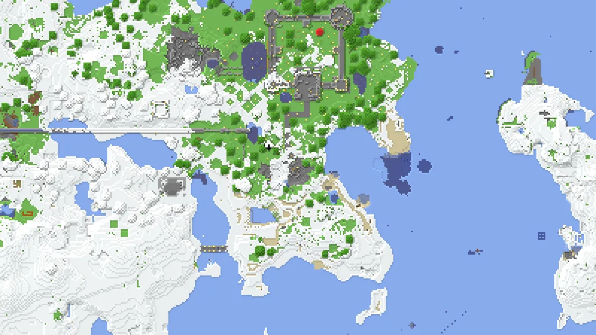 NFE ruins on 2b2t