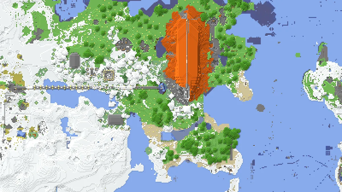 NFE ruins on 2b2t