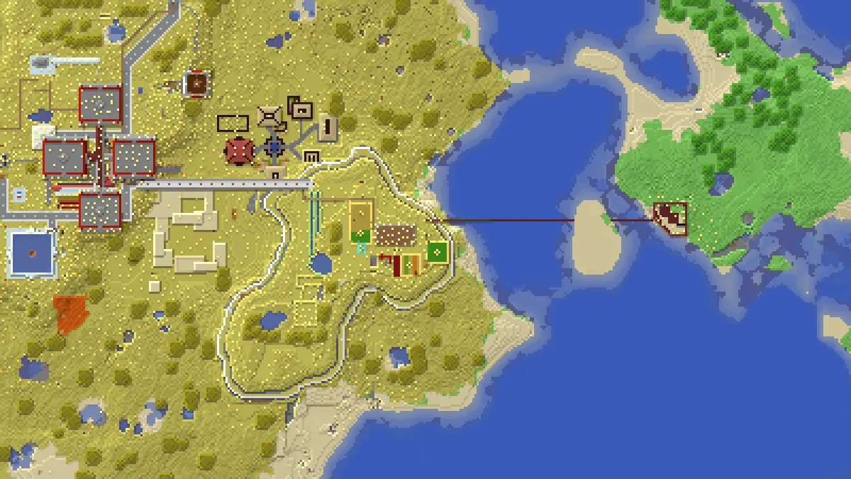 Oremongers Savannah base on 2b2t