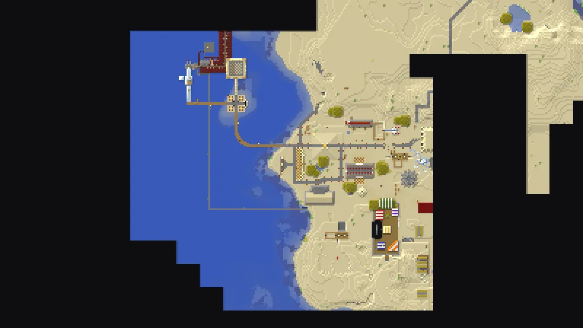 Outpost Oasis on 2b2t