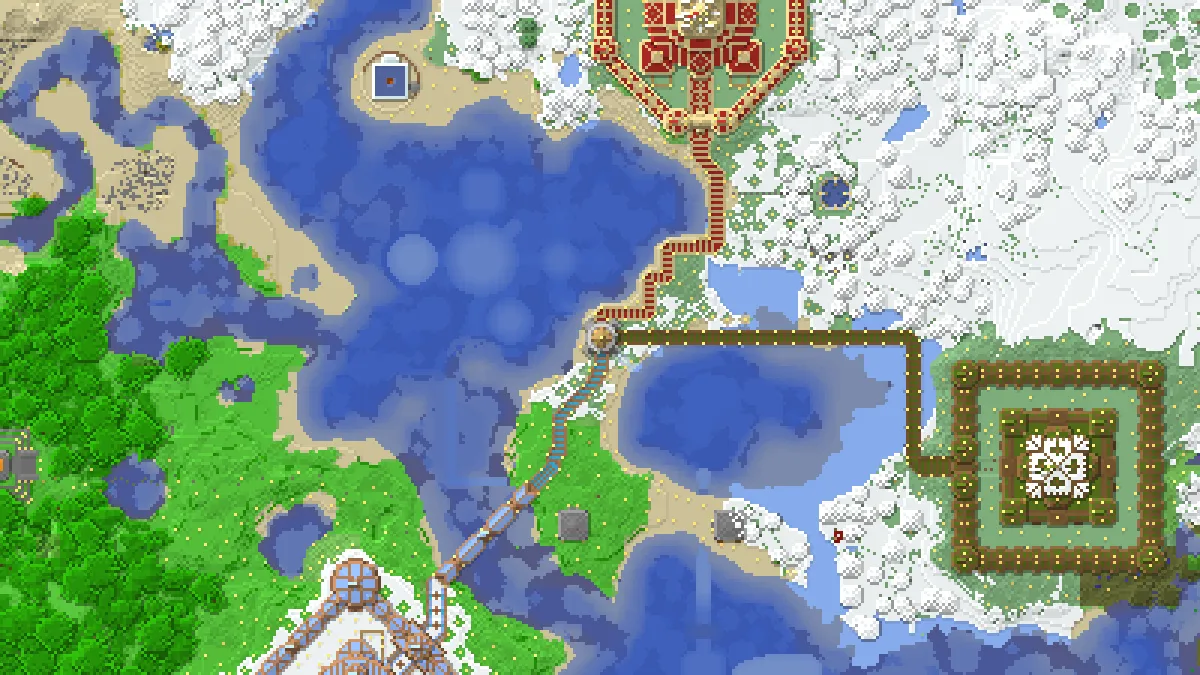Passies Castles on 2b2t