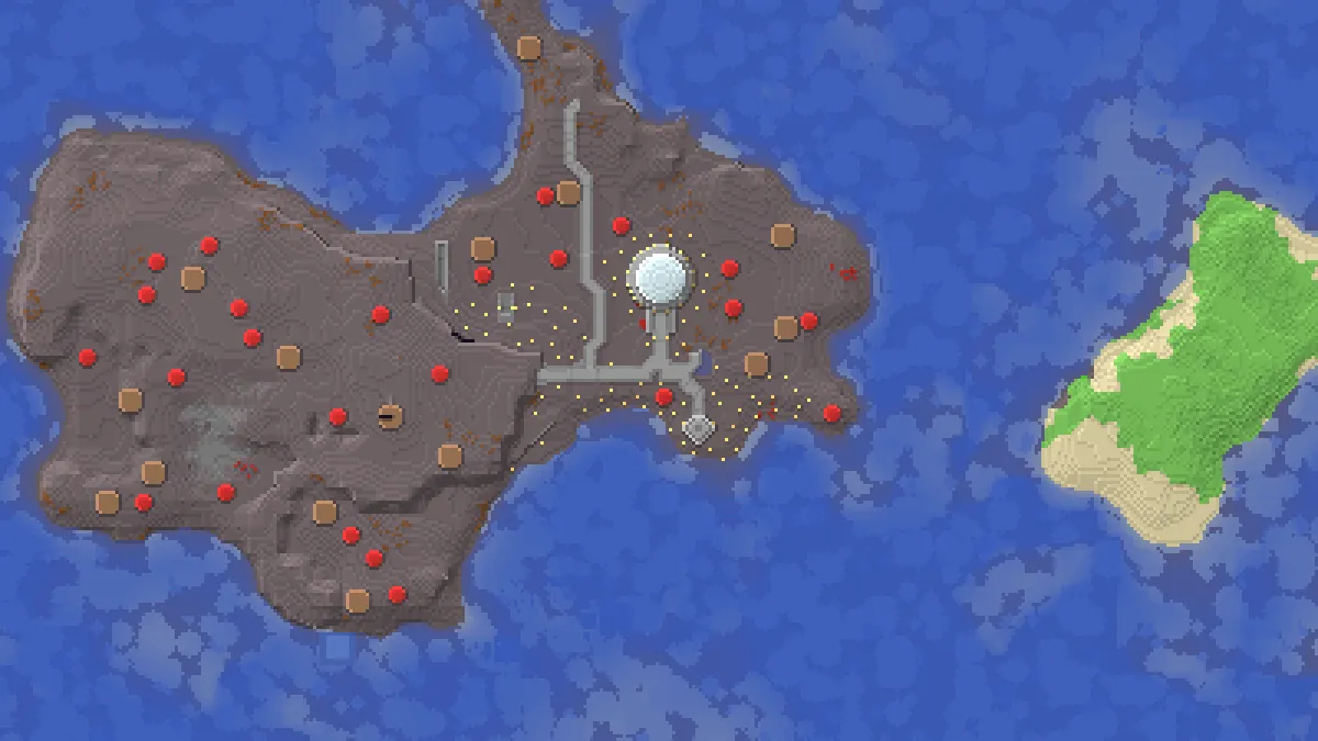 Popbobs Mushroom Island on 2b2t