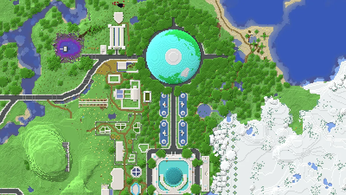 Quartz Gardens on 2b2t