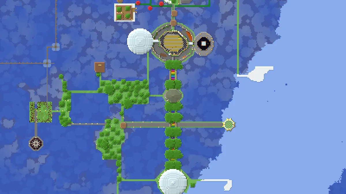 Rainbow Islands on 2b2t