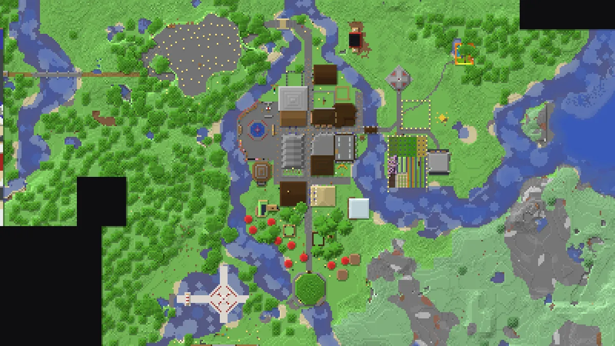 Red Base on 2b2t