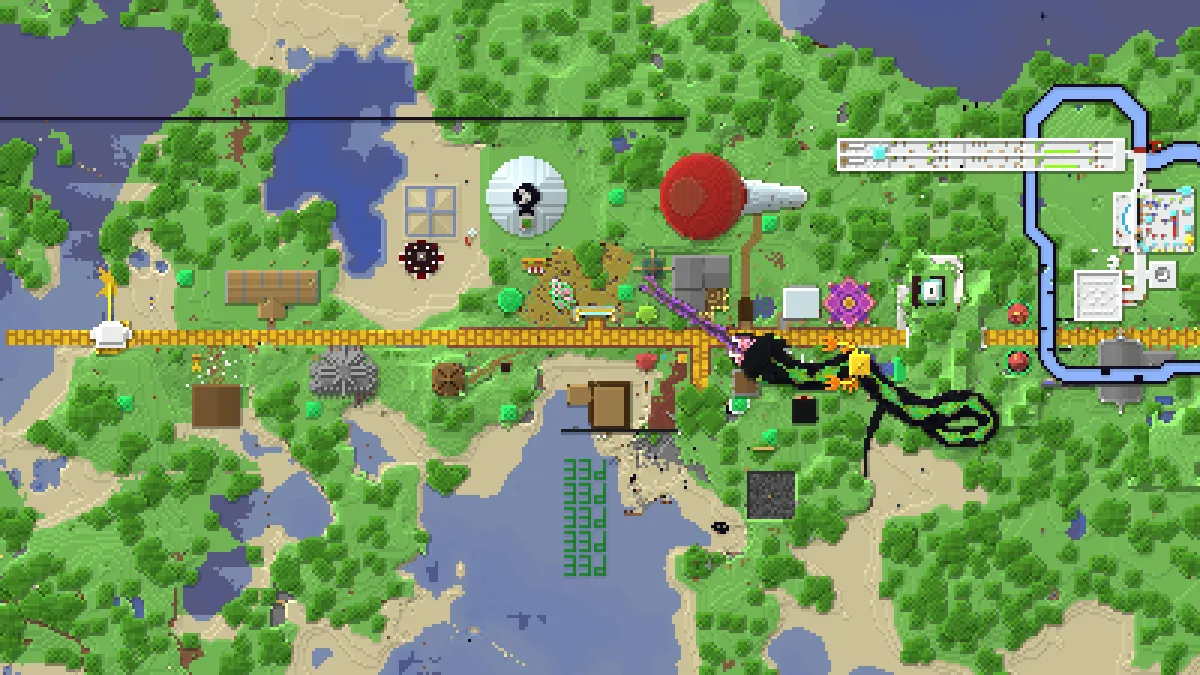 SBA 48 Yellow Brick PATH on 2b2t
