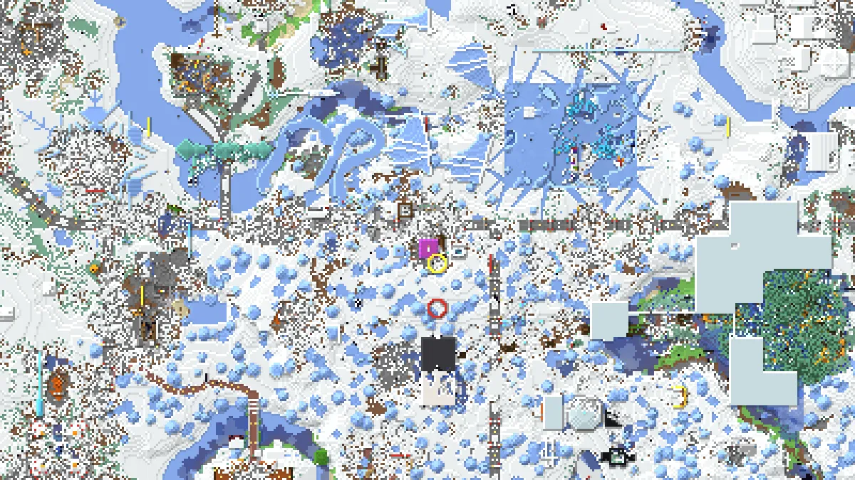 Smibville ruins on 2b2t