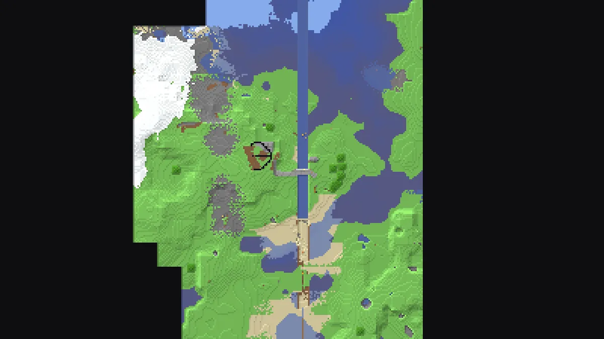 Southern Canal end on 2b2t