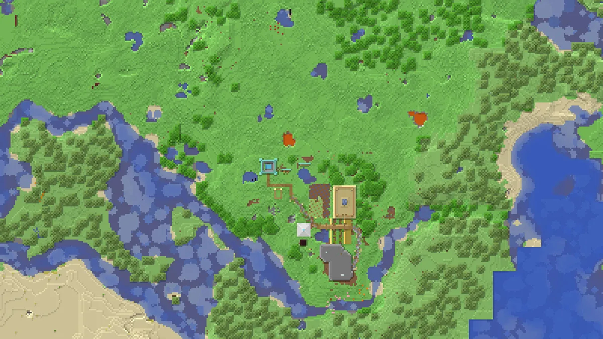 Spawnmason Base 1 on 2b2t
