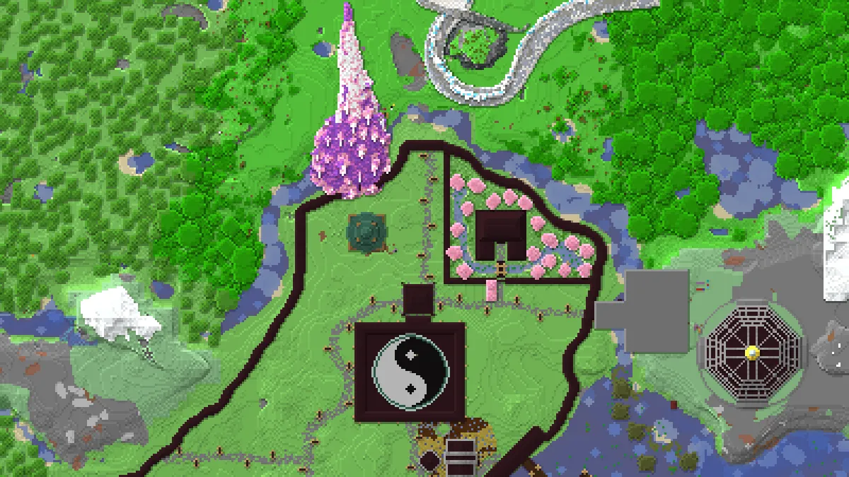 Taiyo finished dragon on 2b2t