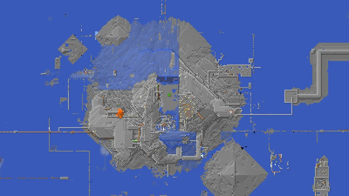 Temp Map on 2b2t