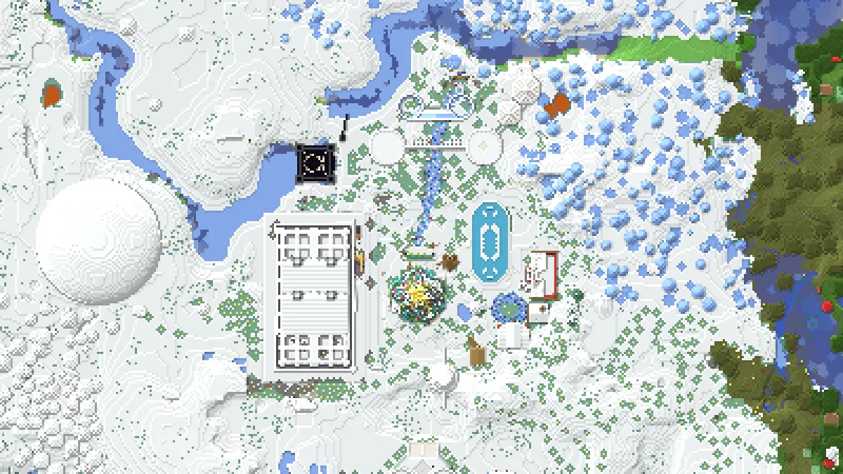 UB-NOX Christmas event 1 on 2b2t