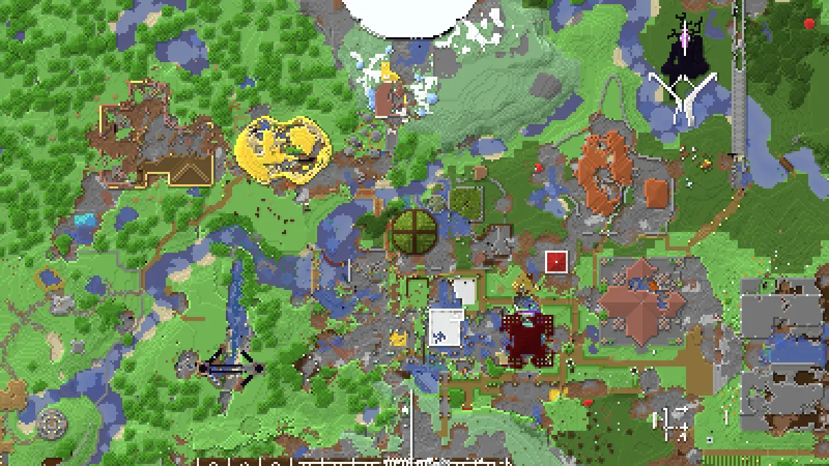 Valerian ruins on 2b2t