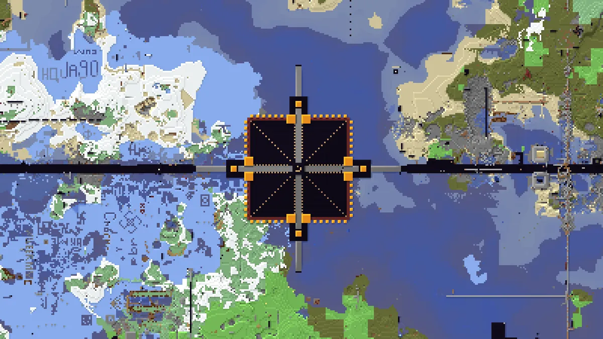 Valley of Wheat Pyramid of Resilience on 2b2t