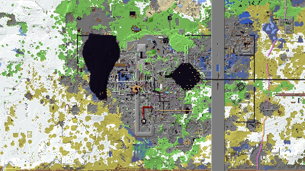 World Famous Spawnbase on 2b2t