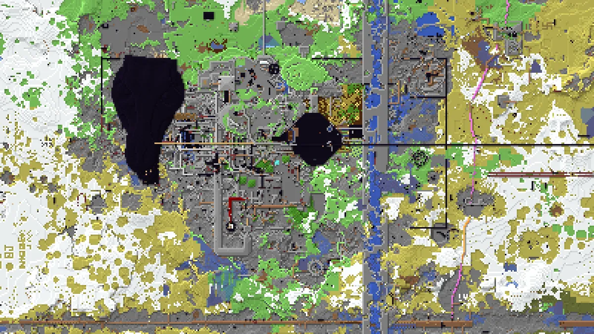 World Famous Spawnbase on 2b2t