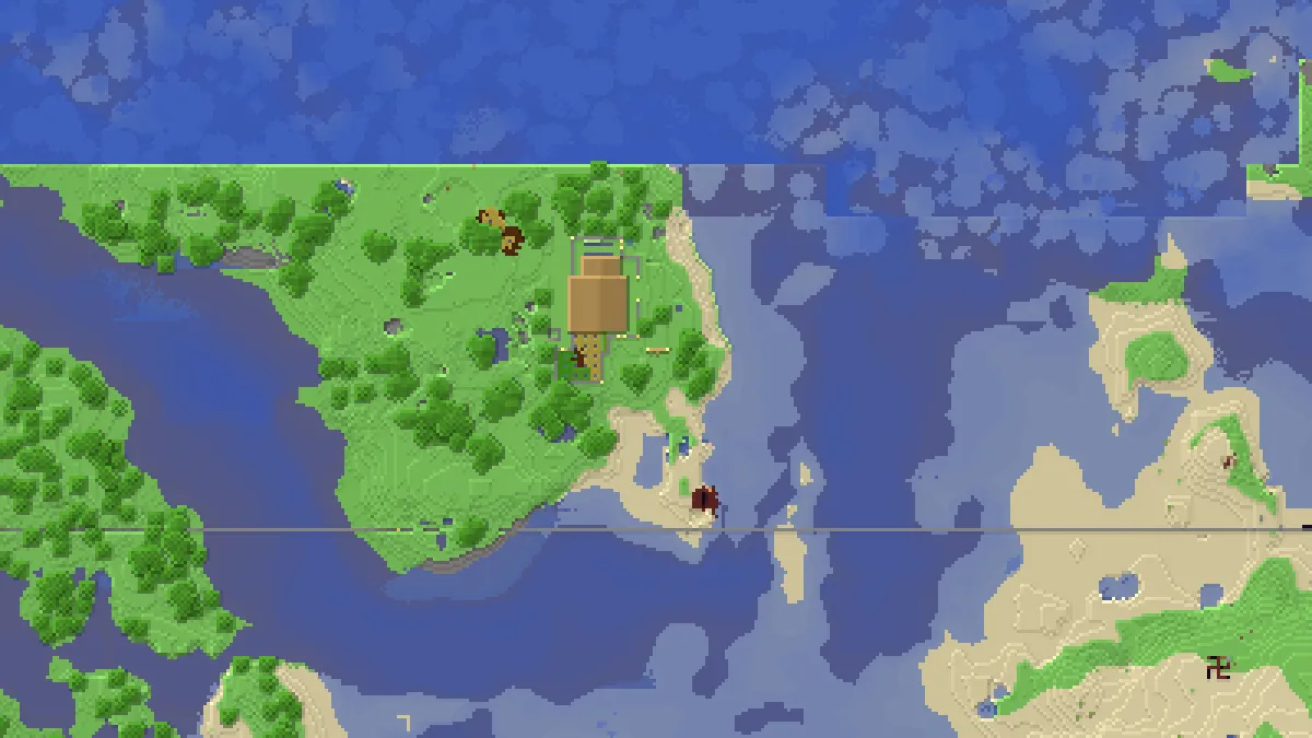x-0.039m x-39k Island on 2b2t